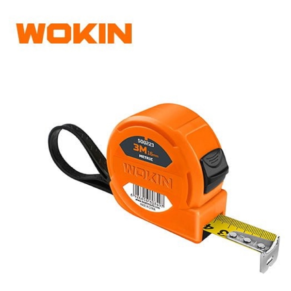 საზომი ლენტი Wokin 500223, 3m, Measuring Tape, Yellow