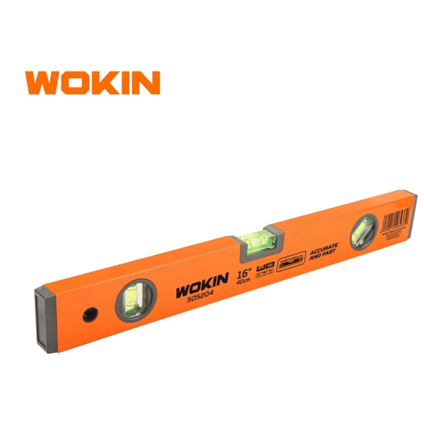 თარაზო Wokin 505215, 150cm, 60", Spirit Level, Orange