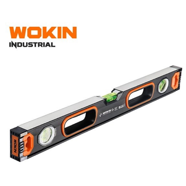 Spirit Level With Magnetic Wokin 506408, 80cm, 32″, (INDUSTRIAL), Black