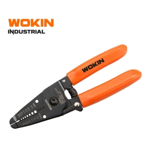 Wire Stripping Pliers Wokin 552706, 6"/160mm, (Industrial), Orange