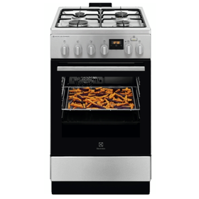 Oven Electrolux LKK560222X, 4Gas, Black/Silver