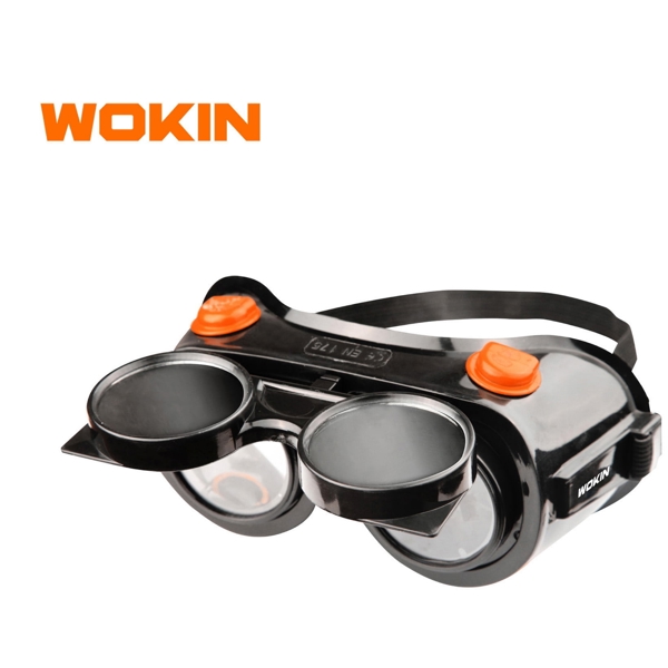 შემდუღებლის სათვალე Wokin 589000, Welding Goggle, Black