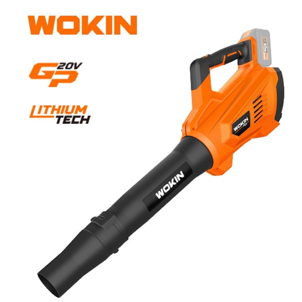 Li-ion Cordless Blower Wokin 624310, 20V, 11m³/m, Orange