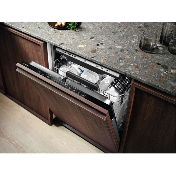 Built In Dishwasher Electrolux EEZ69410W, 42Db, White