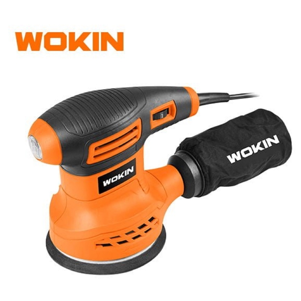 ელექტრო საპრიალებელი Wokin 788305, 280W, 125mm, Random Orbital Sander, Orange