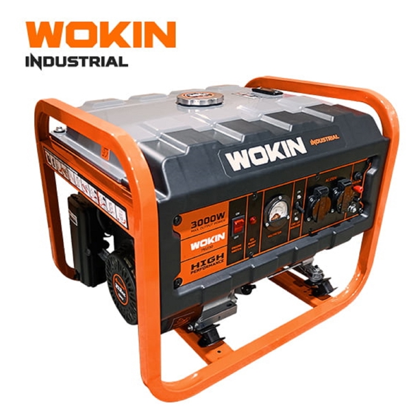 გენერატორი ბენზინზე Wokin 791230, 3000W, Gasoline Generator (INDUSTRIAL), Orange