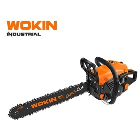 ჯაჭვური ხერხი საწვავზე Wokin 793052, 20", Gasoline Chain Saw (INDUSTRIAL), Black/Orange