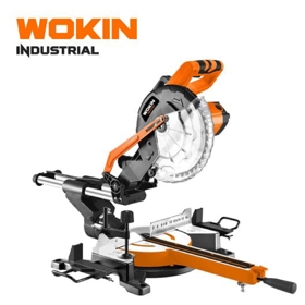 Sliding Miter Saw Wokin 795530, 1800W, 255mm, (INDUSTRIAL), Orange