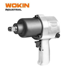 პნევმატური ქანჩდამჭერი Wokin 805010, 1000Nm, Air Impact Wrench (INDUSTRIAL), Silver