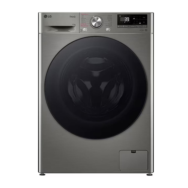 სარეცხი მანქანა LG F4V5EYLYP.APTPMEA, 11Kg, 1400Rpm, 53Db, Washing Machine, Silver