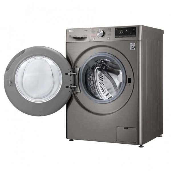 სარეცხი მანქანა LG F4V5EYLYP.APTPMEA, 11Kg, 1400Rpm, 53Db, Washing Machine, Silver