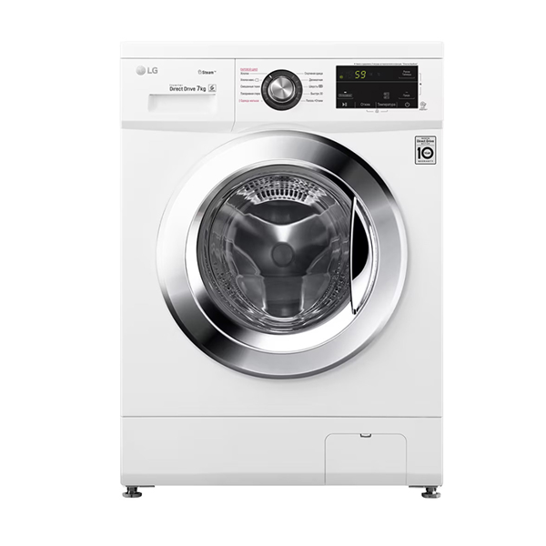 სარეცხი მანქანა LG F2J3HYL5W.ABWPMER, A+++, 7Kg, 1200Rpm, 56Db, Washing Machine, White