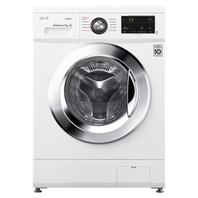 სარეცხი მანქანა LG F2J3HYL5W.ABWPMER, A+++, 7Kg, 1200Rpm, 56Db, Washing Machine, White