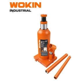 ბოთლისებრი დომკრატი Wokin 736104, 4T, Bottle Jack (INDUSTRIAL), Orange