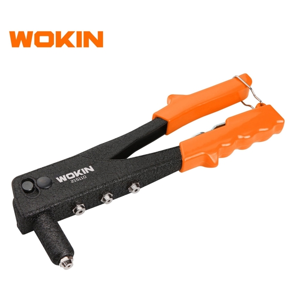 Hand Riveter Wokin 215110, 10″, Black/Orange