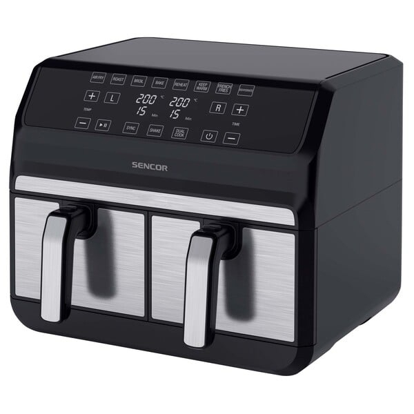 Air Fryer Sencor SFR 9500SS Vita, 1700W, 8L, Black