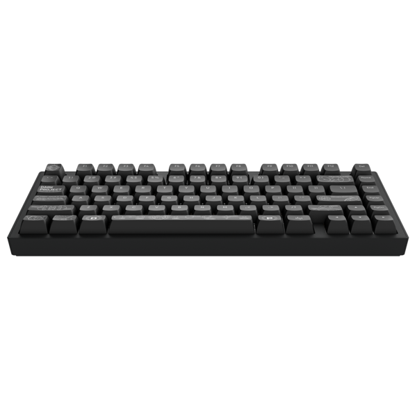 კლავიატურა Dark Project ALU81A Terra Nova, Wireless, RGB, BT, USB, Gaming Keyboard, Black