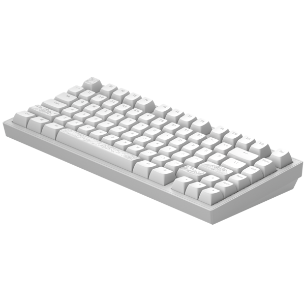 კლავიატურა Dark Project ALU81A Terra Nostra, Wired, RGB, USB, Gaming Keyboard, White