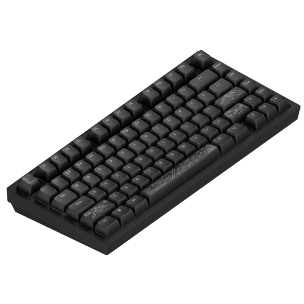 კლავიატურა Dark Project ALU81A Terra Nostra, Wired, RGB, USB, Gaming Keyboard, Black