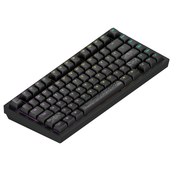 კლავიატურა Dark Project ALU81A Terra Nostra, Wired, RGB, USB, Gaming Keyboard, Black