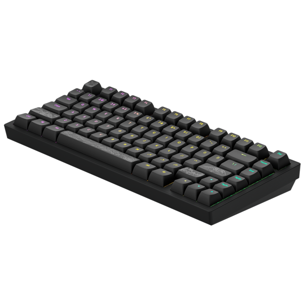 კლავიატურა Dark Project ALU81A Terra Nostra, Wired, RGB, USB, Gaming Keyboard, Black