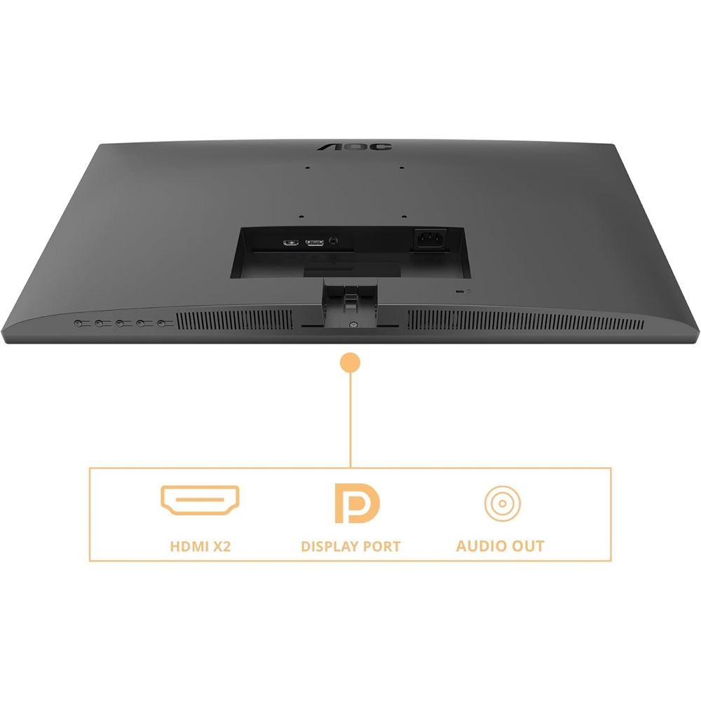 მონიტორი AOC U27B3M, 27", Monitor, UHD, VA, HDMI, DP, 3.5mm, Black