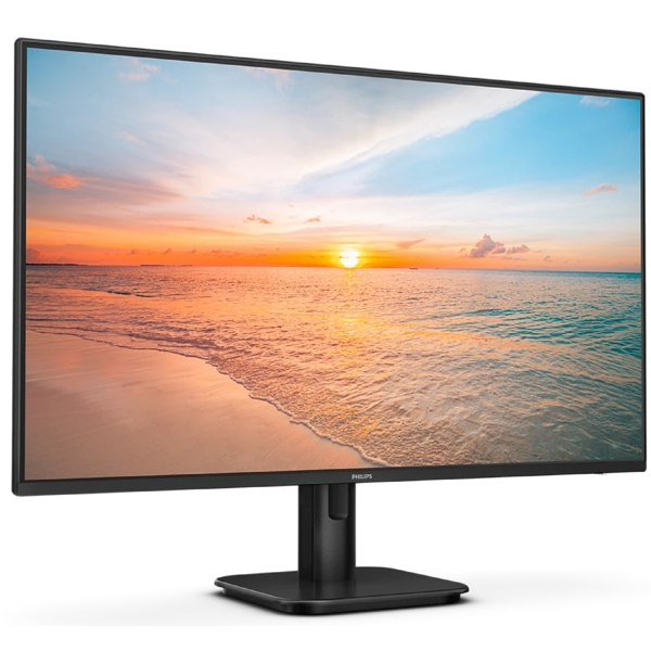 მონიტორი Philips 27E1N1100A/01, 27", Monitor, FHD, IPS, HDMI, VGA, Black