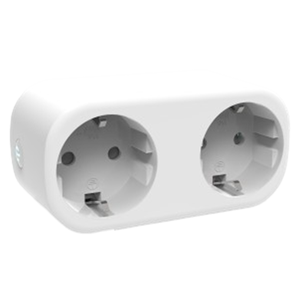 ჭკვიანი როზეტი Moes WP-CG-EU2-16M-EN, Smart Plug, 3680W, White