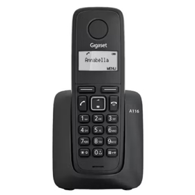 Portable Phone Gigaset S30852-H2801-S301 A116, Black