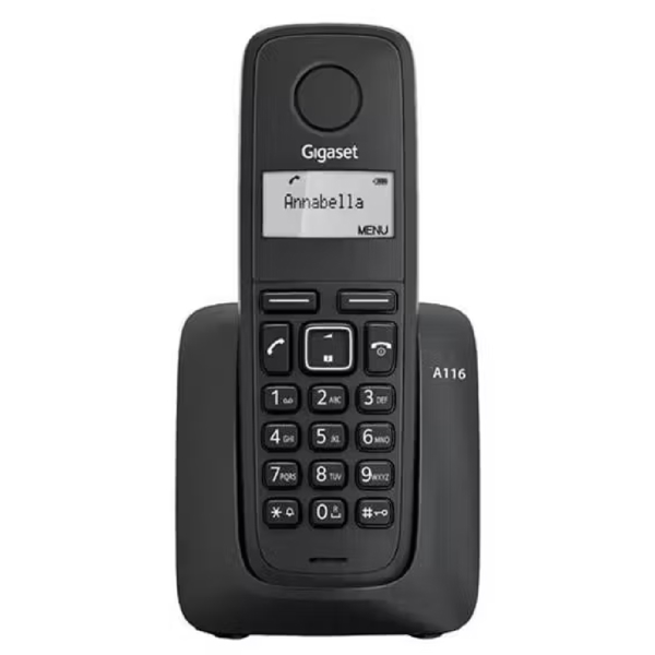 Portable Phone Gigaset S30852-H2801-S301 A116, Black