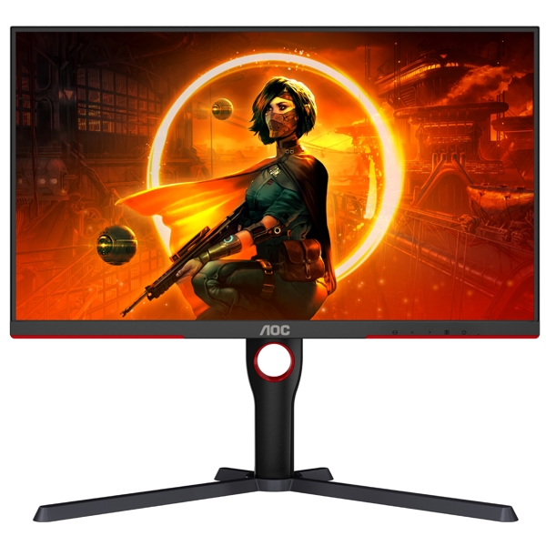 მონიტორი AOC Q27G3XMN/BK, 27", Monitor, QHD, VA, HDMI, DP, 3.5mm, Black