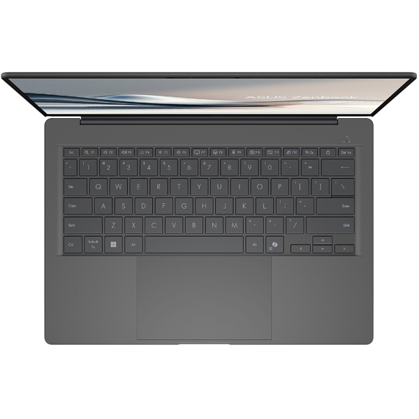 ნოუთბუქი Asus UX3407RA-QD011W Zenbook, 14", Qualcomm X Elite X1E 78 100, 32GB, 1TB SSD, Integrated, W11H, Grey