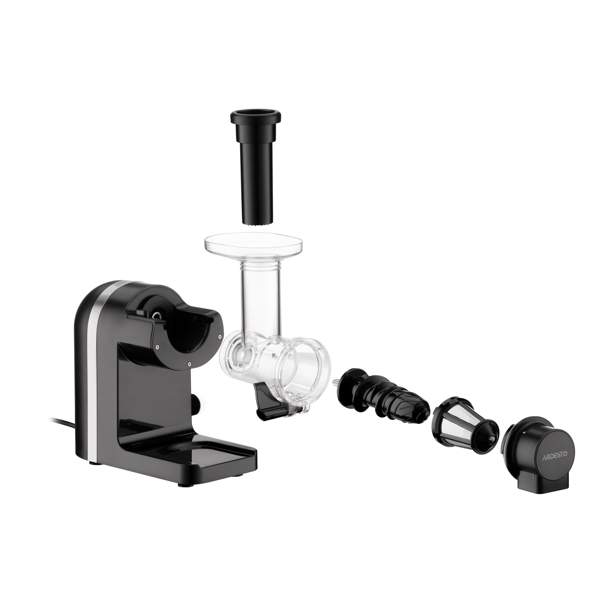 Ardesto JEG-1500S, 200W, 0.4L, Juicer, Black/Silver
