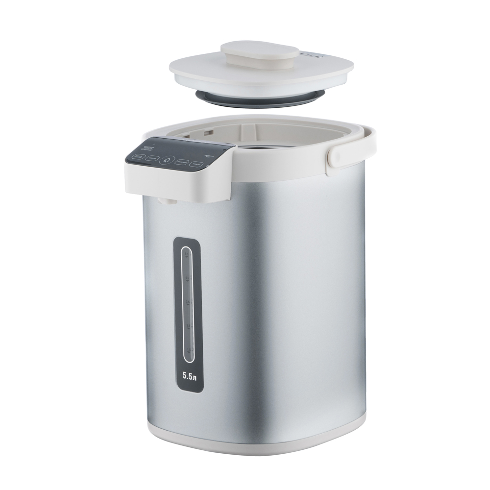  Thermopot Ardesto TP-55CR, 1600W, 5.5L, Gray/White