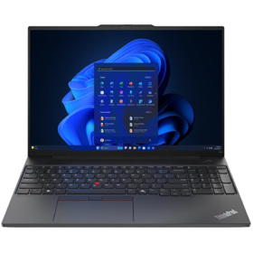 Notebook Lenovo 21M5001XRT ThinkPad E16 G2, 16", Ryzen 5-7535HS, 16GB, 512GB SSD, Integrated, Black