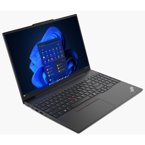 Notebook Lenovo 21M5001XRT ThinkPad E16 G2, 16", Ryzen 5-7535HS, 16GB, 512GB SSD, Integrated, Black