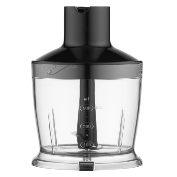 ხელის ბლენდერი Ardesto HBG-800DWHCHC, 800W, 600ML, Hand Blender, Black/Silver