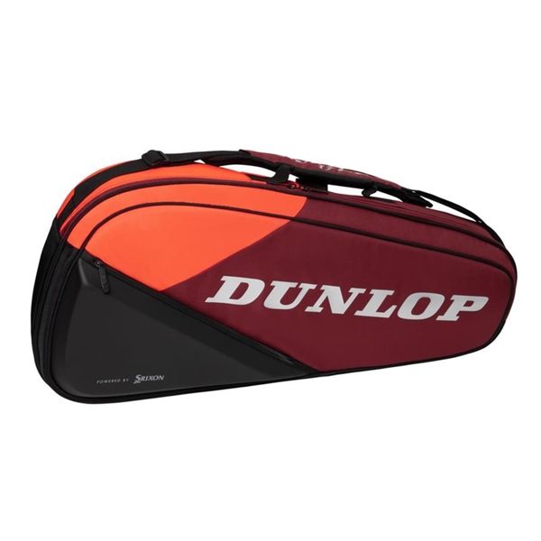 ჩოგბურთის ჩანთა Dunlop 10350443 CX-CLUB, Tennis Backpack, Red/Black