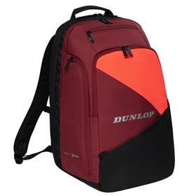 ჩოგბურთის ჩანთა Dunlop 10350441 CX-Performance, Tennis Backpack, Red/Black