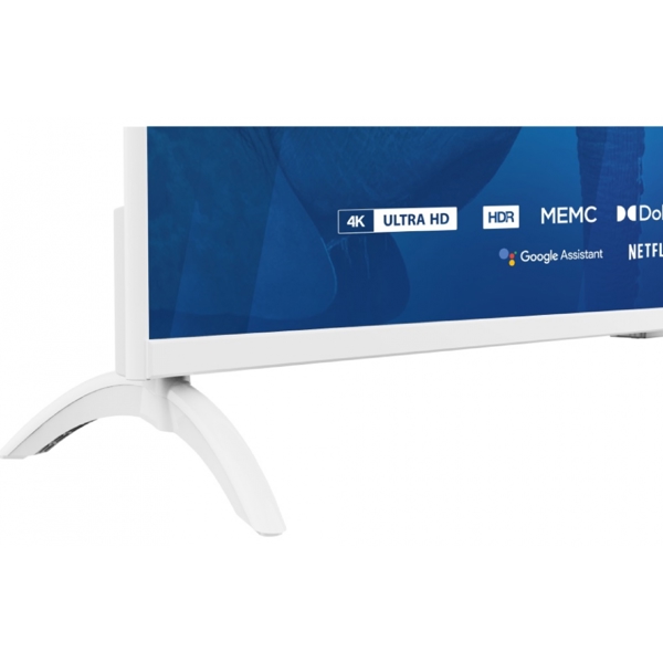 TV Blaupunkt 43UBG6010, 43", 4K UHD, USB, HDMI, LAN, BT, WIFI, White