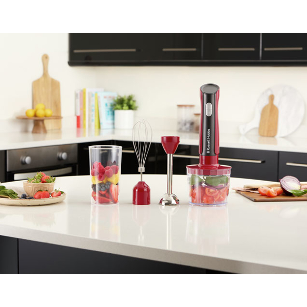 Hand Blender, Russell Hobbs 27140-56/RH, 500W, 0.5L, Red