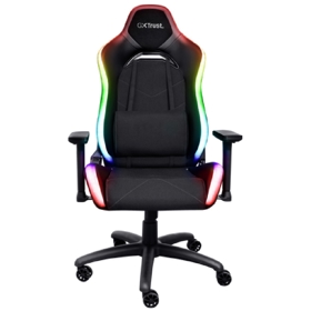 გეიმერული სავარძელი Trust GXT719 Ruya, RGB, Gaming Chair, Black