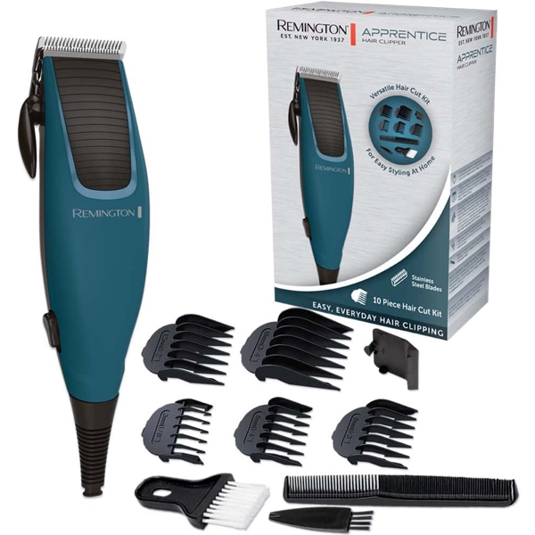 თმის საკრეჭი Remington HC5020 Apprentice, Hair Trimmer, Black/Blue