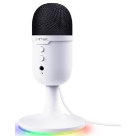 Microphone Trust GXT234W Yunix, USB, 3.5mm, White