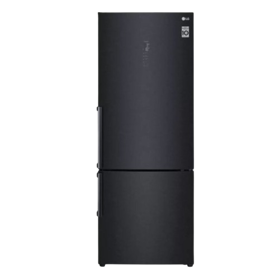 Refrigerator LG GR-B589BQAM.AMCQMER, 446L, A++, Black