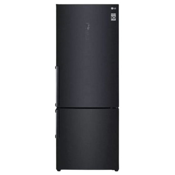 Refrigerator LG GR-B589BQAM.AMCQMER, 446L, A++, Black