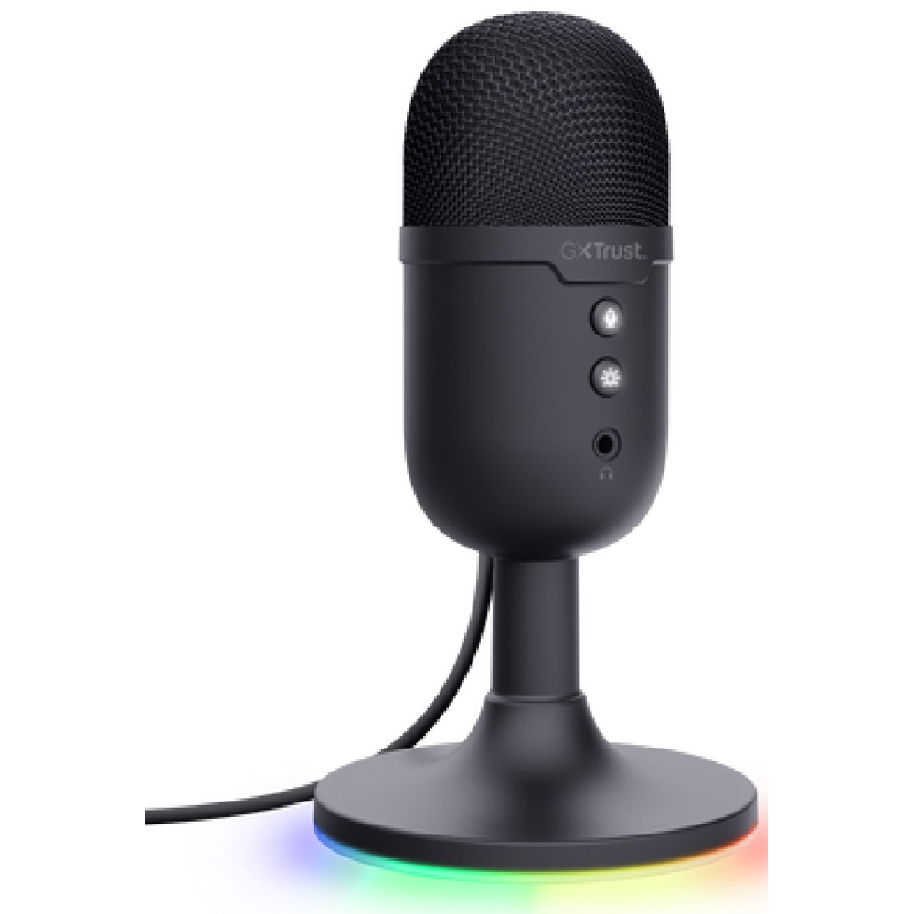 Microphone Trust GXT234 Yunix, USB, 3.5mm, Black