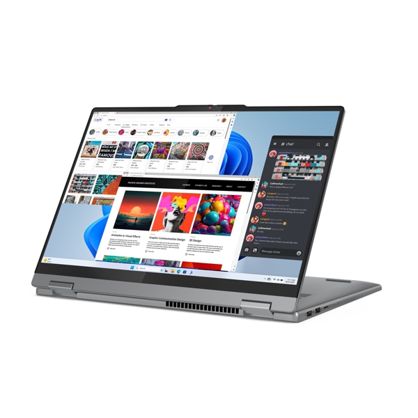 Notebook Lenovo 83DU003VRK IdeaPad 5 2-in-1 16IRU9, 16", Core 5-120U, 16GB, 512GB SSD, Integrated, Luna Grey