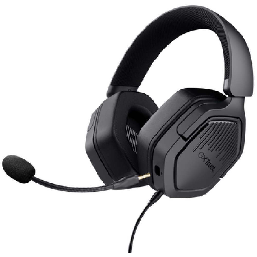 Gaming Headset Trust GXT492 Carus, Wired, 3.5mm, Black