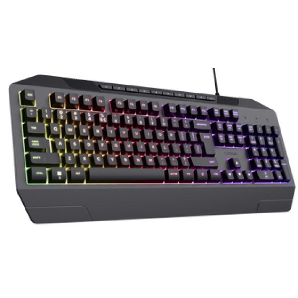 კლავიატურა Trust GXT 836 Evocx, Wired, USB, Gaming Keyboard, Black